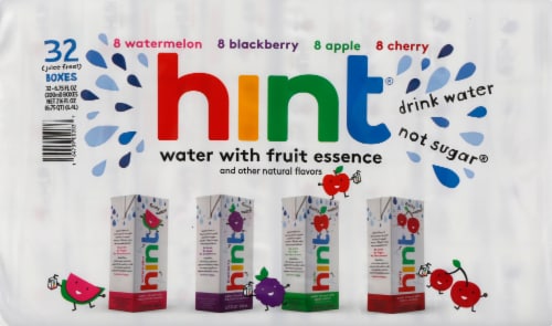 Hint® Variety Flavored Bottled Water Perspective: top