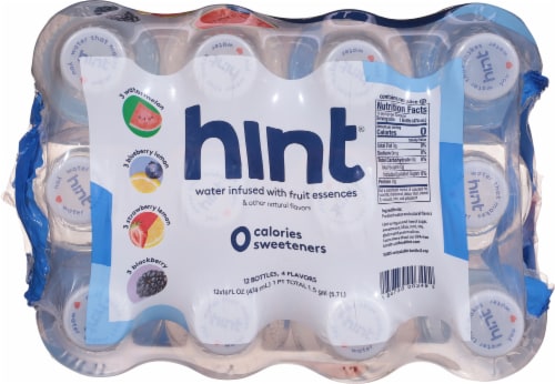 Hint® Fruit Essence Infused Water Variety Pack Perspective: top