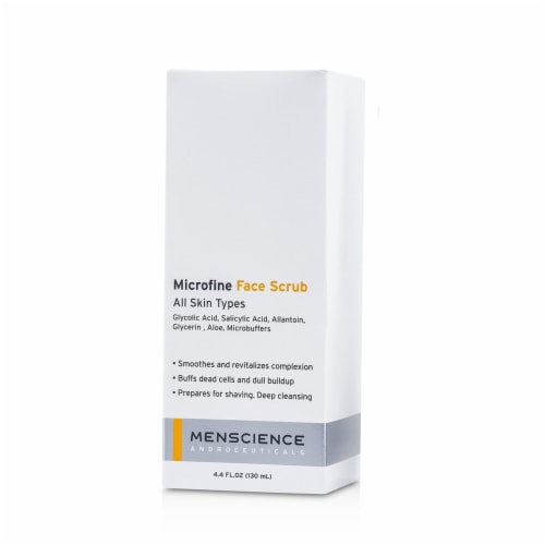 Menscience Microfine Face Scrub 130ml/4.4oz Perspective: top