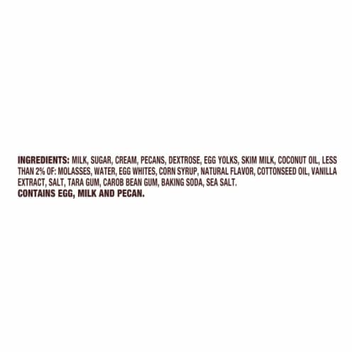 Talenti Gluten Free Southern Butter Pecan Roasted Pecans & Dulce De Leche Swirl Gelato Perspective: top