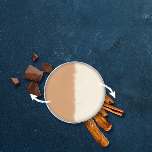 Talenti Pairings Salted Chocolate Churro Gelato Pint Perspective: top