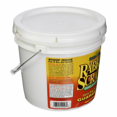Rabbit Scram 5.75 Lb. Granular Organic Rabbit Repellent 11006 Perspective: top