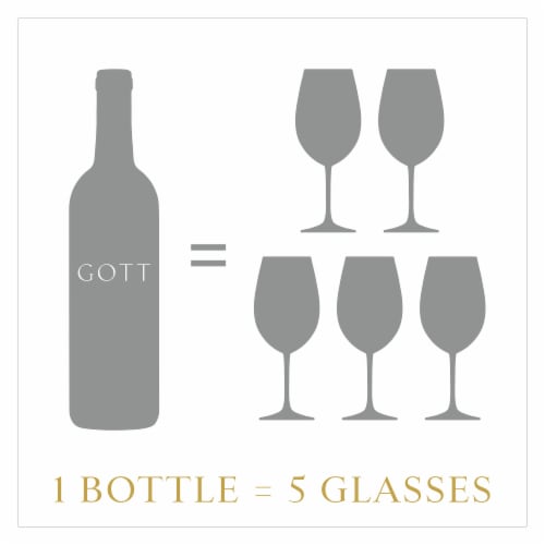 Gott Reserve Cabernet Sauvignon California Red Wine Perspective: top