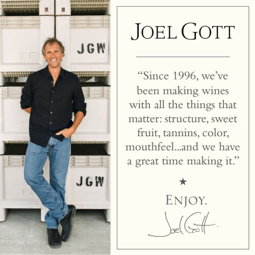 Joel Gott Santa Barbara Pinot Noir California Red Wine Perspective: top