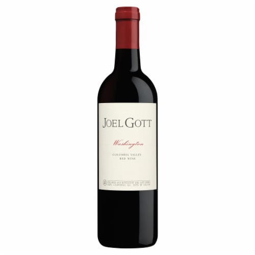 Joel Gott Washington Red Wine 750 ml Perspective: top