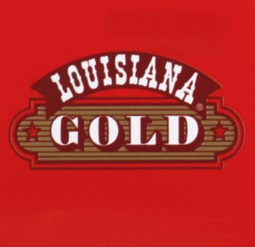 Louisiana® Gold Pepper Sauce with Tabasco Peppers Perspective: top