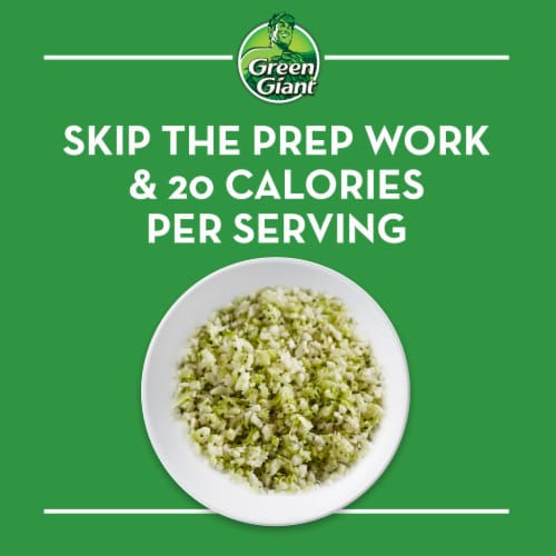 Green Giant Cauliflower & Broccoli Riced Veggies Perspective: top