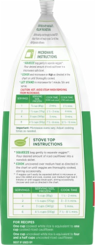 Green Giant Riced Veggies Cauliflower Medley Value Size Perspective: top