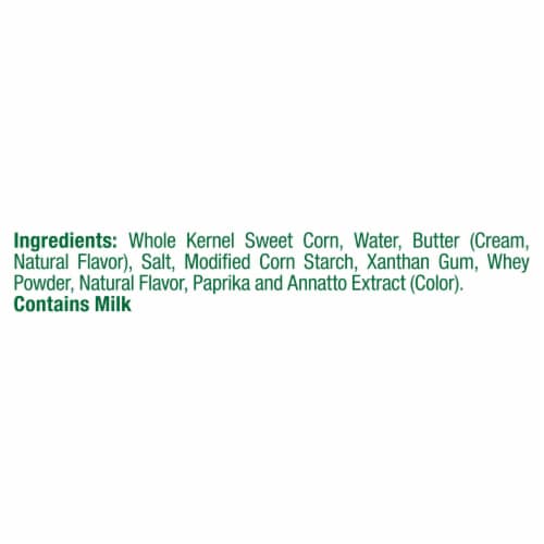 Green Giant Simply Steam Corn & Butter Sauce Perspective: top