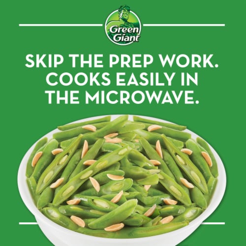 Green Giant Simply Steam Green Beans & Almonds Perspective: top