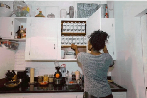 Oatly Dairy Free Shelf Stable Barista Original Oat Milk Perspective: top