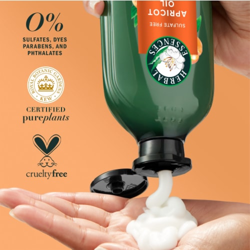 Herbal Essences Apricot Oil Conditioner with Camellia Oil and Aloe Vera Sulfate Free Perspective: top