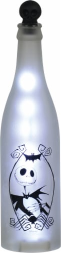 Nightmare Before Christmas Jack Skellington Light Up Bottle Hallowen Decor Perspective: top