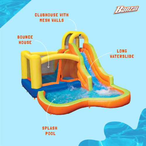 Toddler inflatable deals water slide