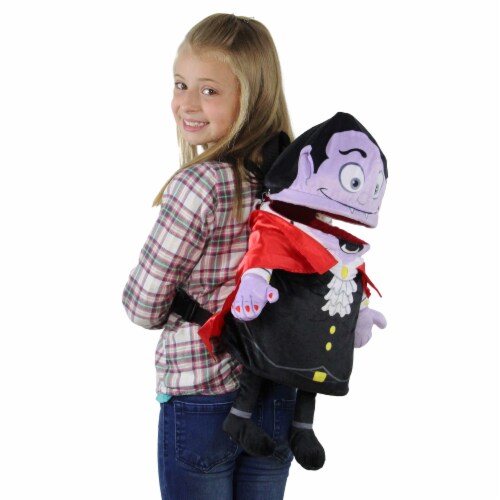Northlight 21  Black and Red Vampire Unisex Child Trick or Treat Halloween Bag Costume Perspective: top
