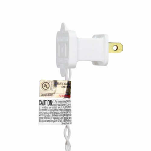 Northlight 35 Count Clear Mini Christmas Light Set 7ft White Wire 11 each QFC