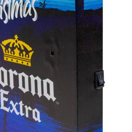 Northlight 18.75 Motion Activated Musical Lighted Corona Christmas Wall Art Perspective: top