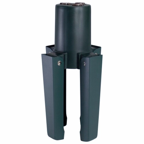 Northlight Dark Wood Artificial Christmas Tree Stand - For Trees Up To 7.75ft Tall