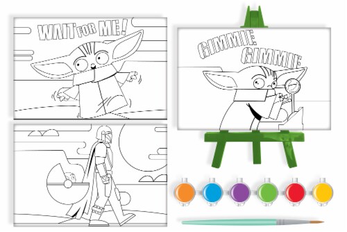 Innovative Designs Star Wars Canvas Activity Set Perspective: top