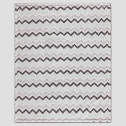 Cutie Pie Zebra Plush Baby Blanket & Buddy Set - Mint Perspective: top