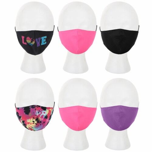 al-SHIELDS Kids Twill Face Masks with Filters Perspective: top