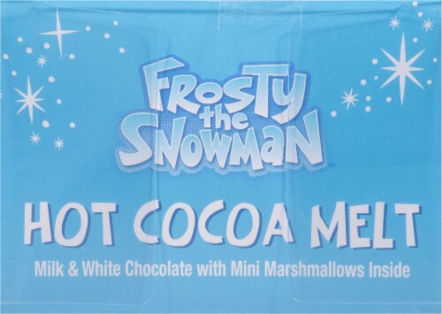Treat Street Holiday Frosty the Snowman Hot Chocolate Melt Perspective: top