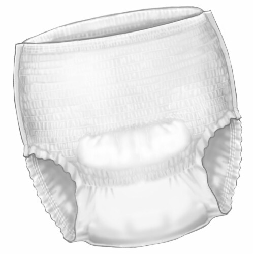 Covidien Disposable Underwear Small / Medium, Heavy, 20 Ct Perspective: top