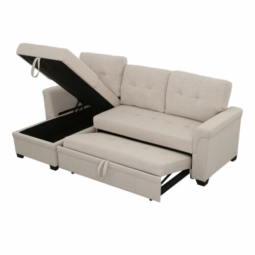 Sleeper Sectional Sofa Storage Chaise