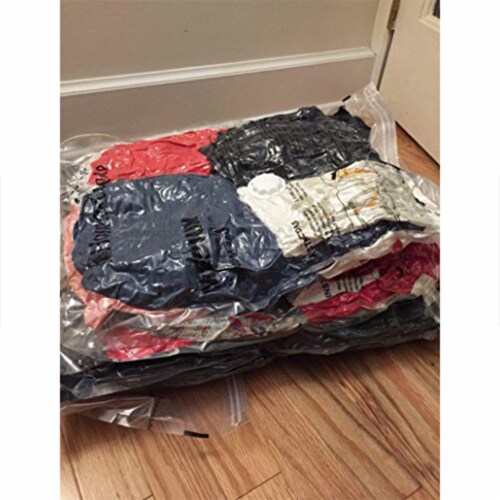 Vacuum Sealed Clothing Travel Bag Compact Storage x20