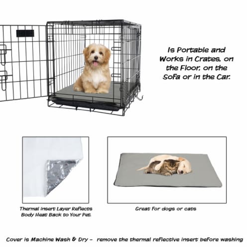  Dog Crate Pad Liner, Dog Crate Mat for Kennel