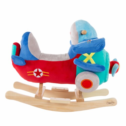 Plush airplane rocker on sale