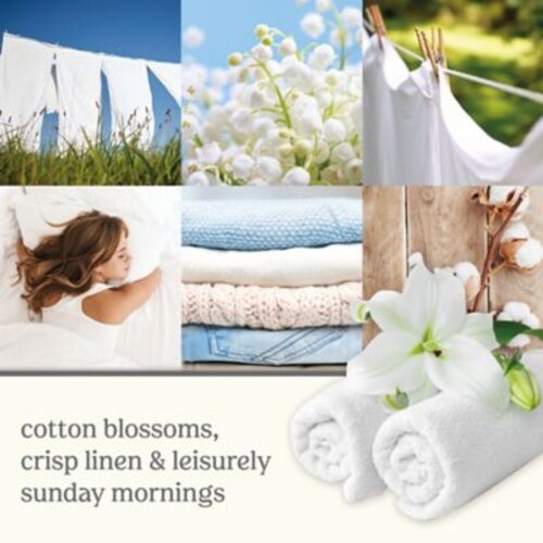 Yankee Candle® Clean Cotton® Signature Collection 2-Wick 20 Oz. Jar Candle Perspective: top
