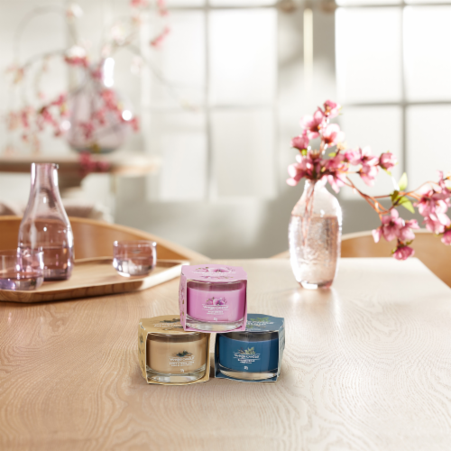 Yankee Candle® Mini Jar Candle Bayside Cedar Perspective: top