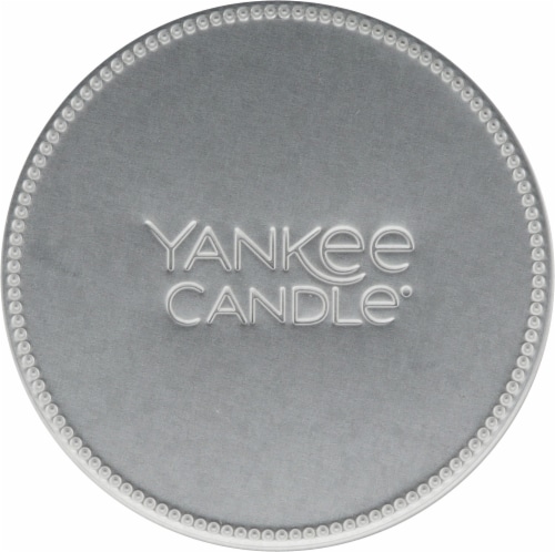 Yankee Candle Pillar Jar Candle White Strawberry Bellini Perspective: top