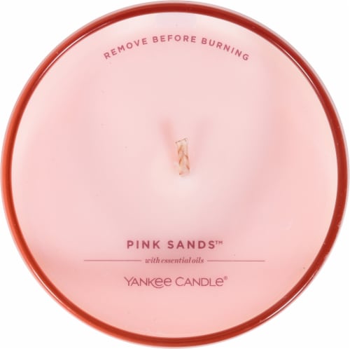 Yankee Candle® Medium Pink Sands Jar Candle Perspective: top