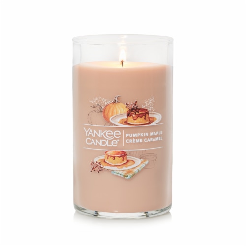 Yankee Candle® Pumpkin Maple Creme Caramel Jar Candle Perspective: top