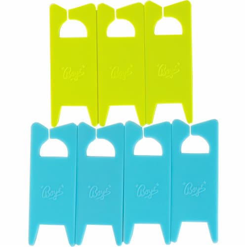 Boye® Yarn Bobbins Blue/Green Perspective: top