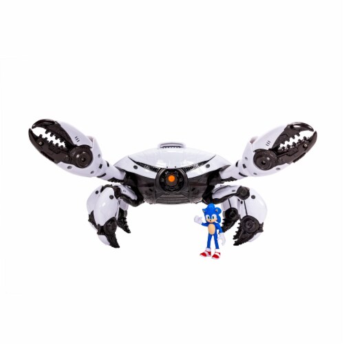 Sonic 3 The Hedgehog Crab Mech Battle Playset Perspective: top