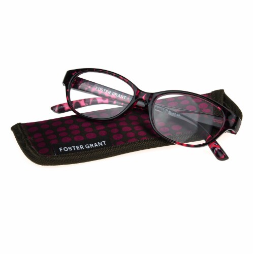 Foster Grant Monica Reading Glasses - Pink Perspective: top