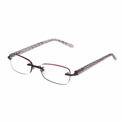 Foster Grant® Daniella Reading Glasses - Purple Perspective: top