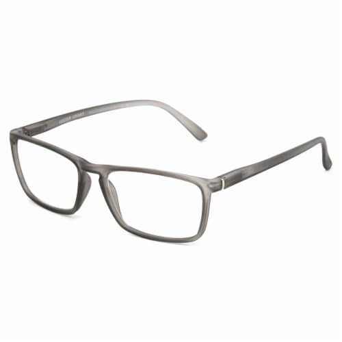 Foster Grant Corey Blue Light Anti-Fog Reading Glasses - Gray Perspective: top