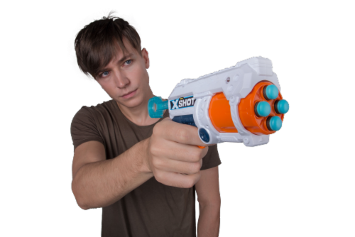 Zuru X-Shot Excel Fury 4 Foam Dart Blaster, 1 ct - Fry's Zuru X-Shot Excel Fury 4 Foam Dart Blaster, 1 ct - Fry's
