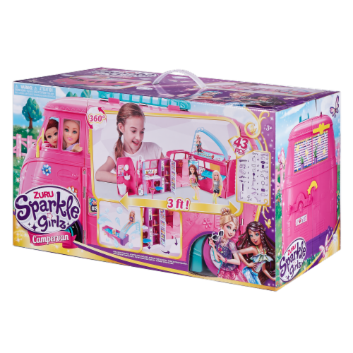 Sparkle girlz top campervan playset