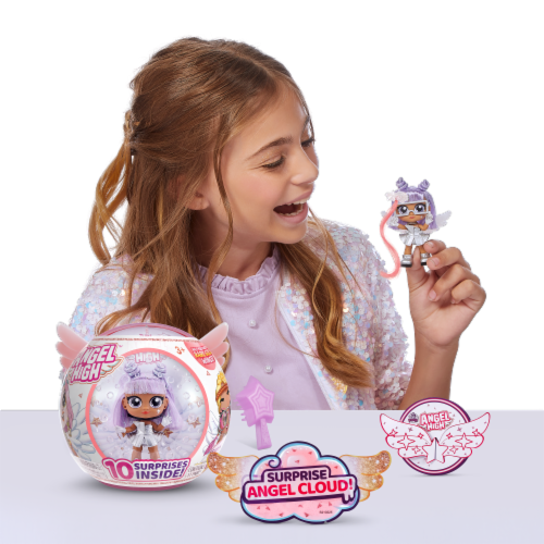 Zuru Angel High 10 Surprise Series 1 Doll Perspective: top