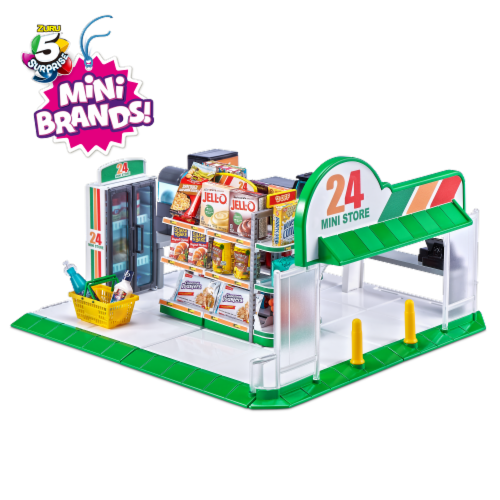 Zuru Mini Brands Mini Convenience Store Play Set Perspective: top