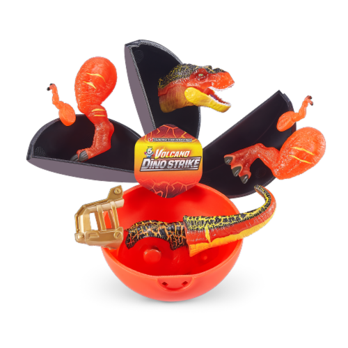 Zuru Volcano Dino Strike 5-Surprise Toy Perspective: top