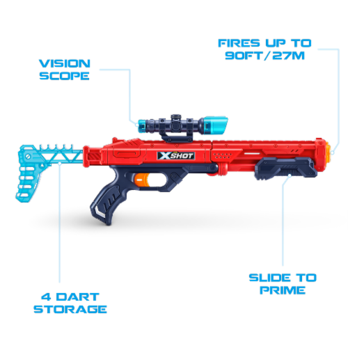 Zuru X-Shot™ Hawk Eye Perspective: top