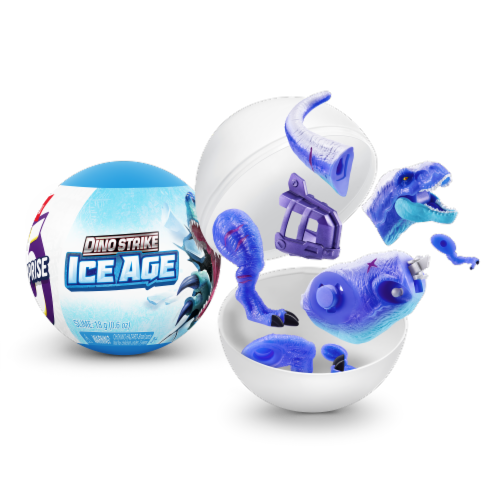 Zuru 5 Surprise Dino Strike Ice Age Series 6 Perspective: top