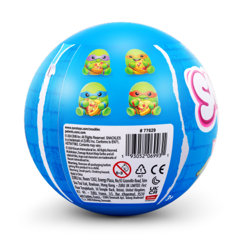 Zuru Snackles Teenage Mutant Ninja Turtles® Mystery Capsule Perspective: top