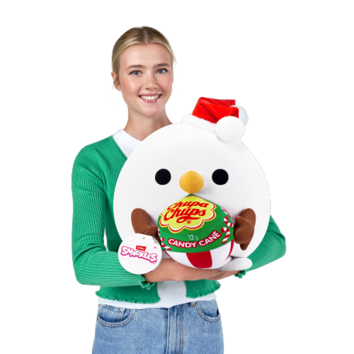 Zuru Snackle Christmas Snowman & Chupachups Perspective: top